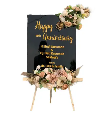 Papan Bunga Akrilik Guli